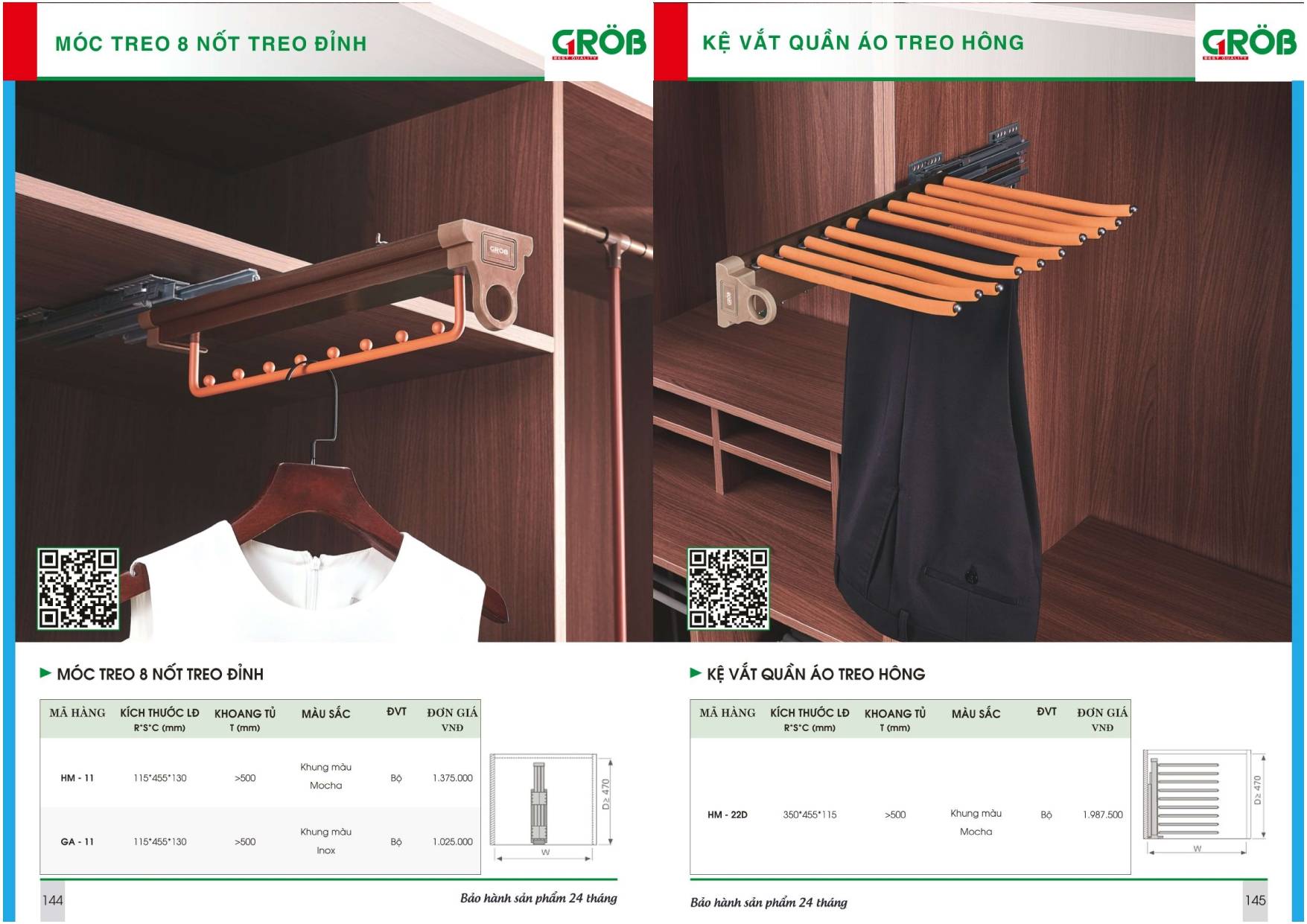 Thiết bị nhà bếp GROB Catalogue và Bảng giá mới nhất /Page 72